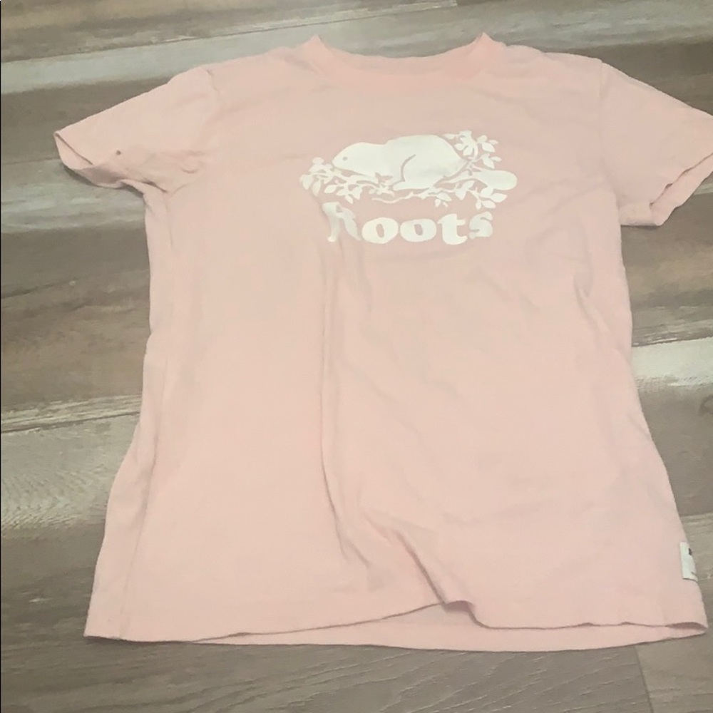 Pink roots t-shirt